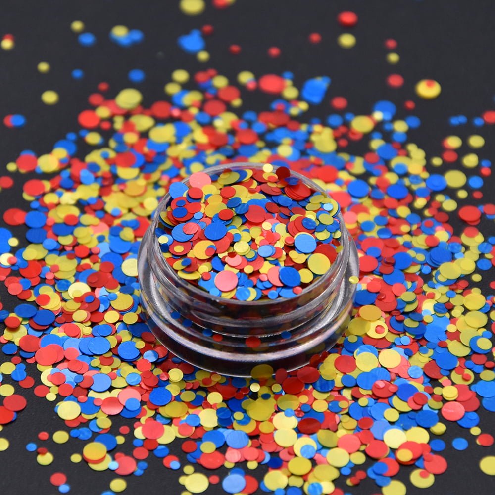 Chunky Dot Mixed Glitter