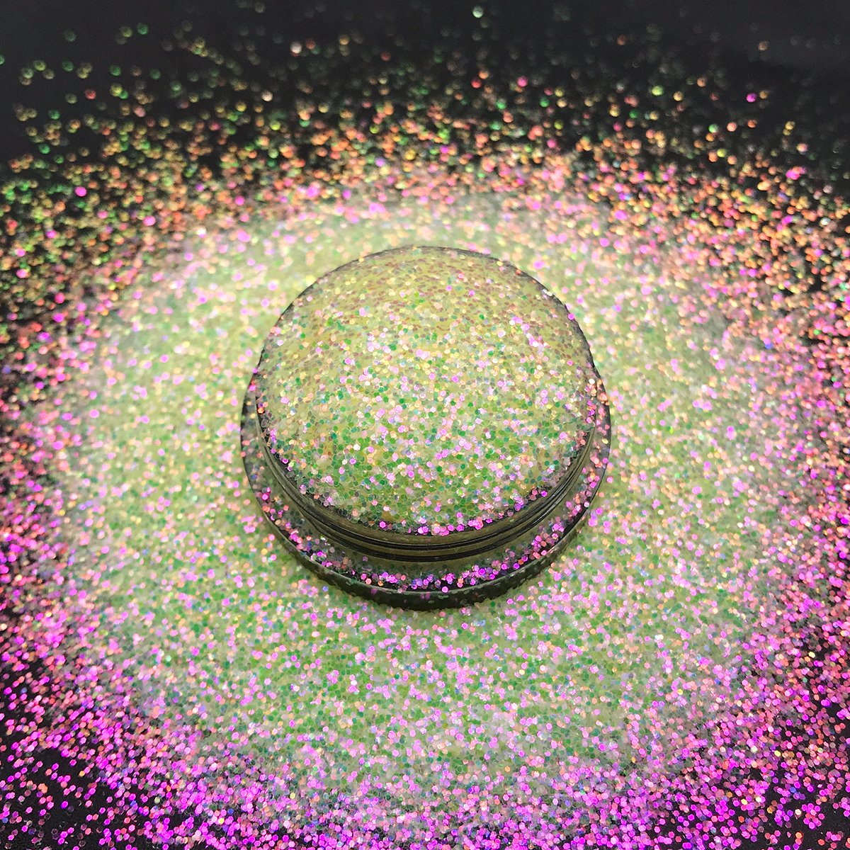 Rainbow Iridescent Polyester Glitter