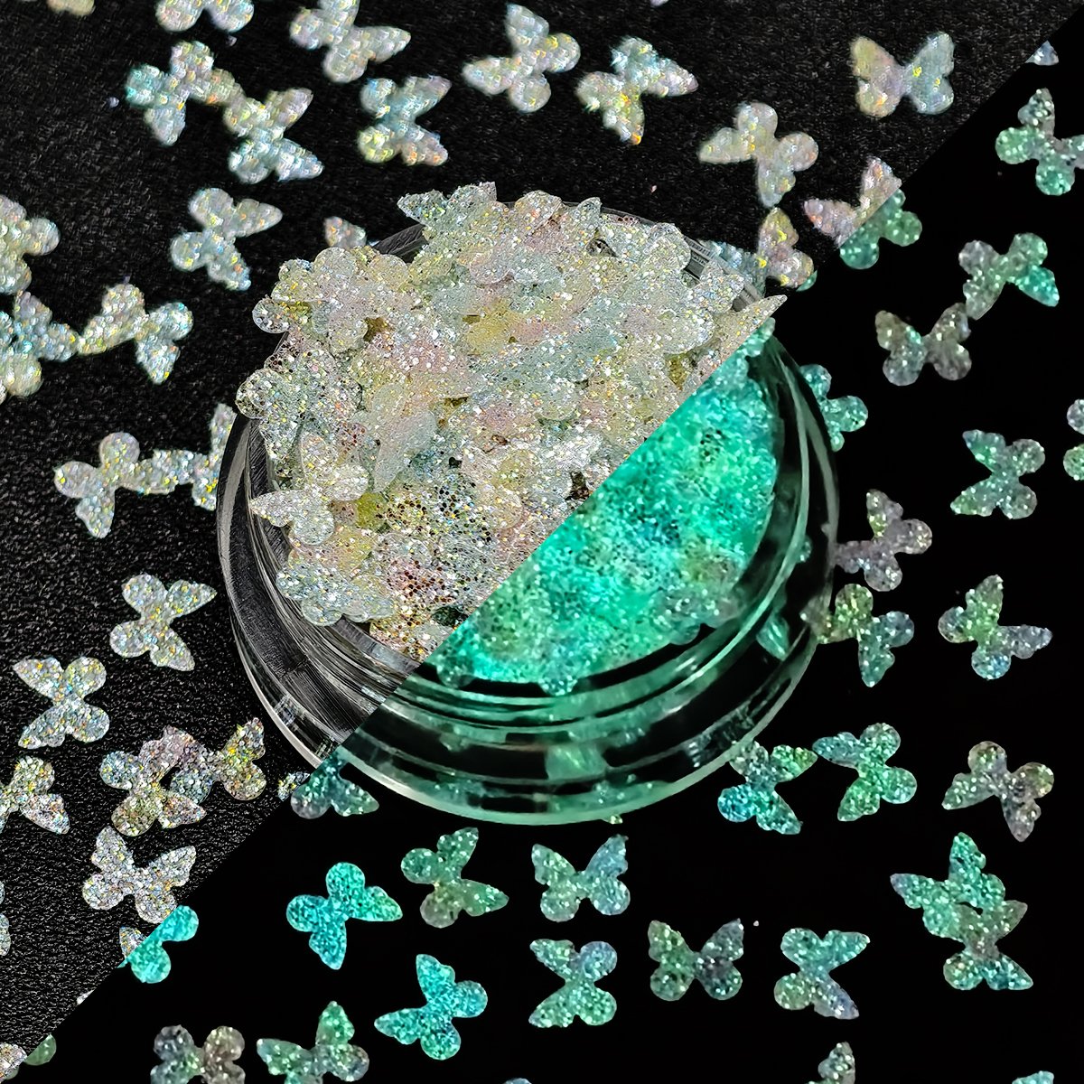 Frosted Glow Chunky Glitter