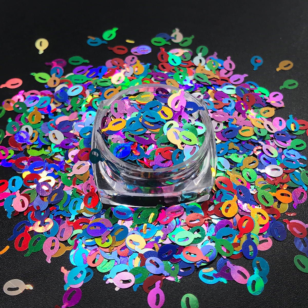 Shape Glitter Customized